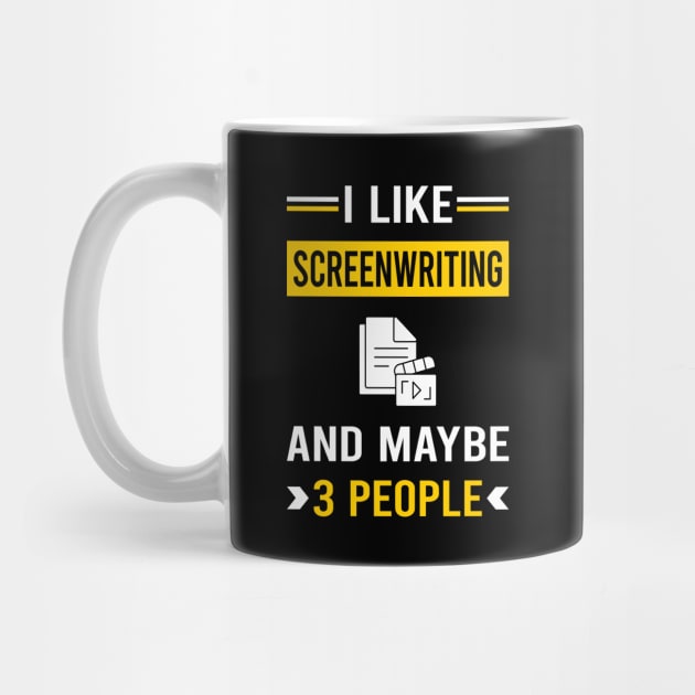 3 People Screenwriting Screenwriter by Bourguignon Aror